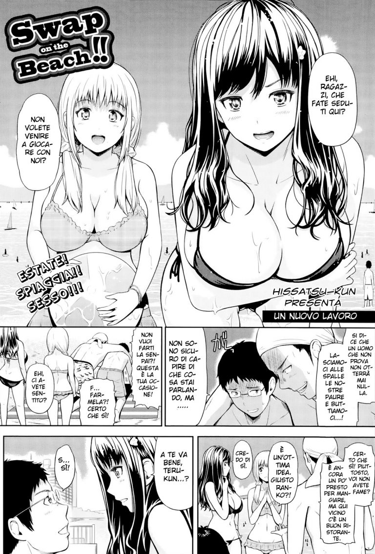 estate, spiaggia, sesso